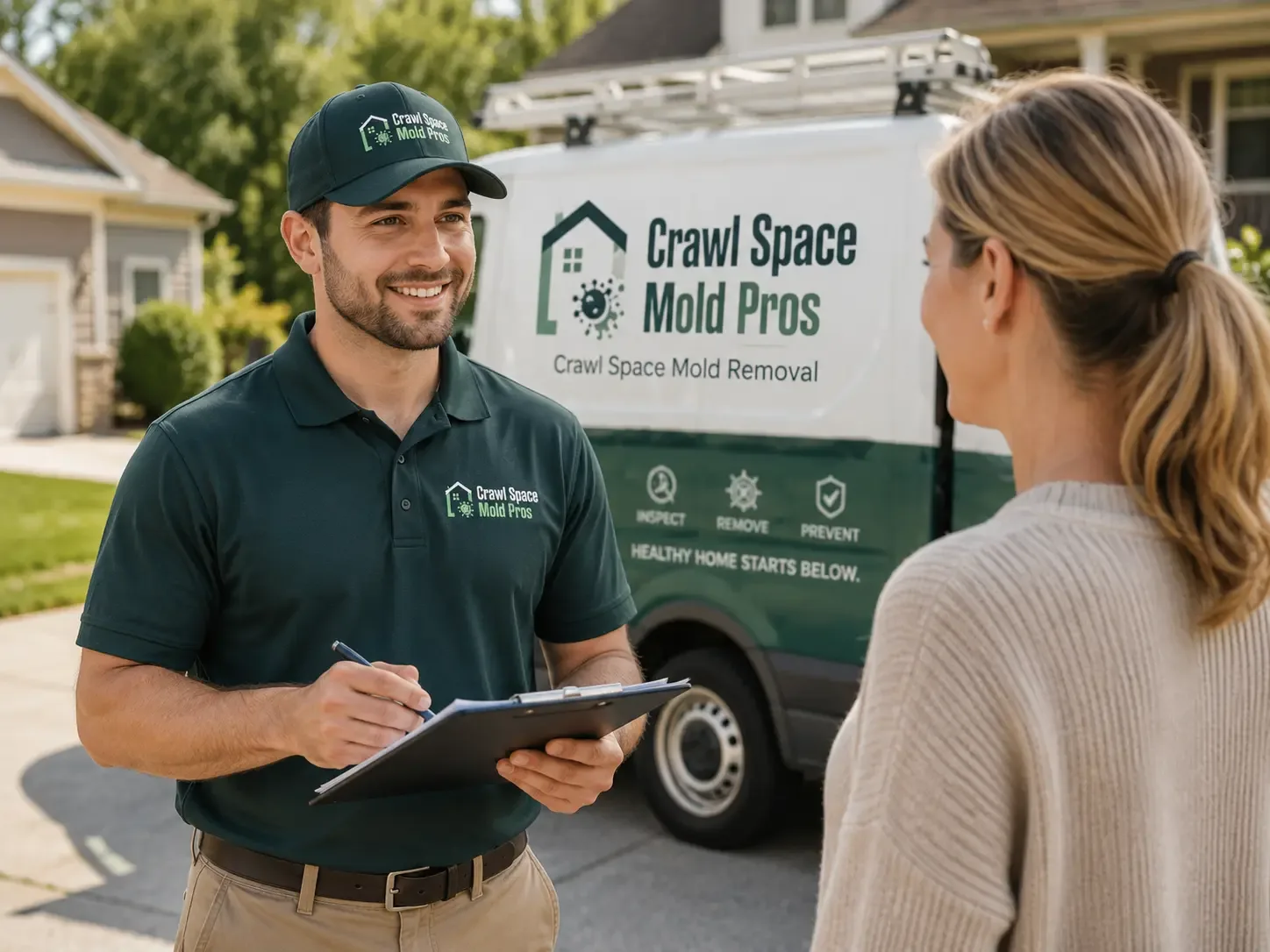 Crawl Space Mold Removal Kiron, IA FAQs